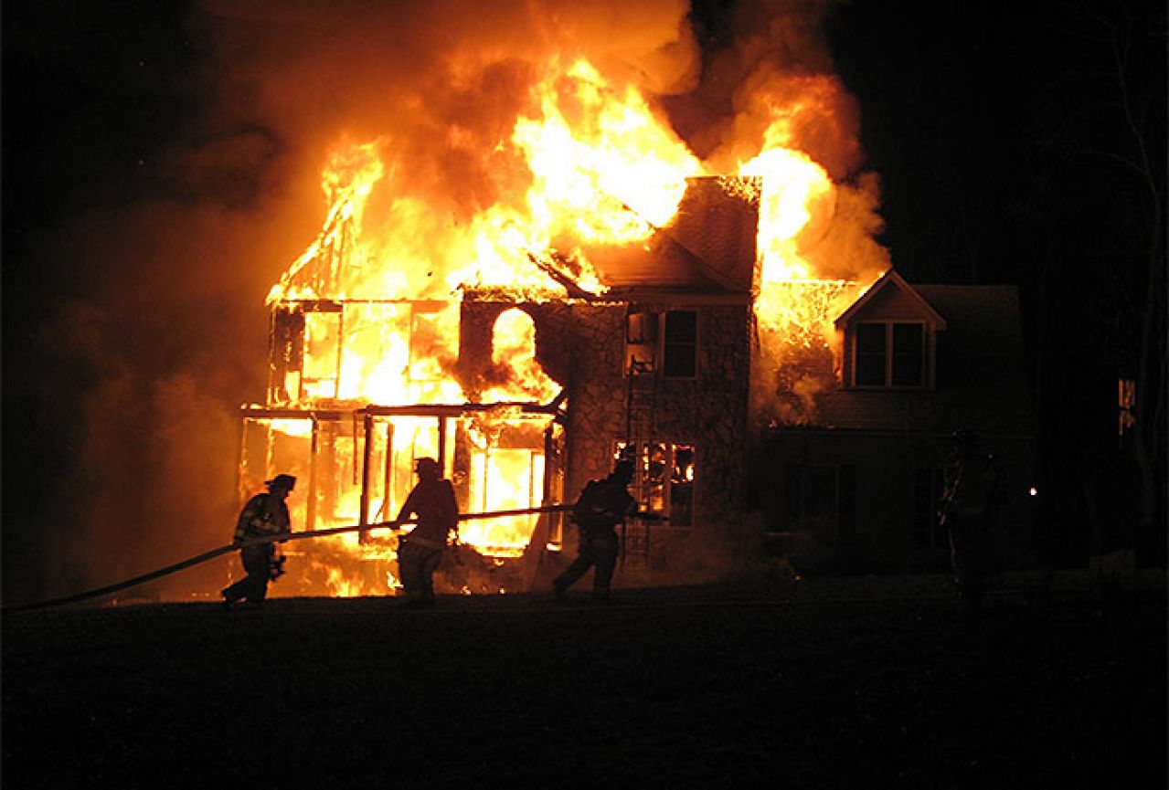 Deset požara u HNŽ-u, u Konjicu gorjela obiteljska kuća