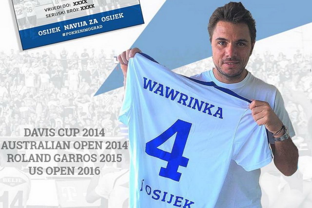 Wawrinka osvojio US Open pa obukao dres Osijeka