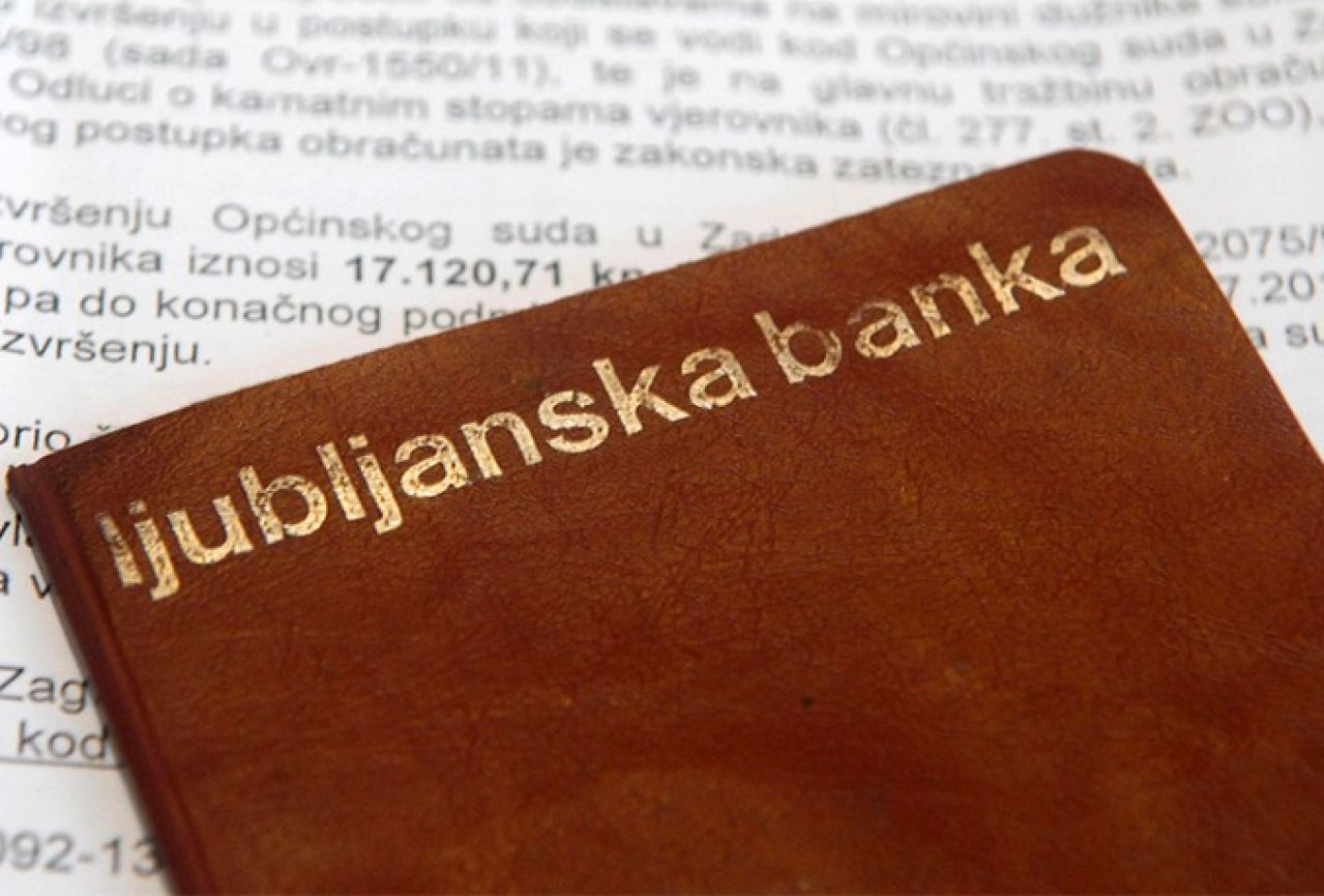 Slovenija zbog Ljubljanske banke tuži Hrvatsku