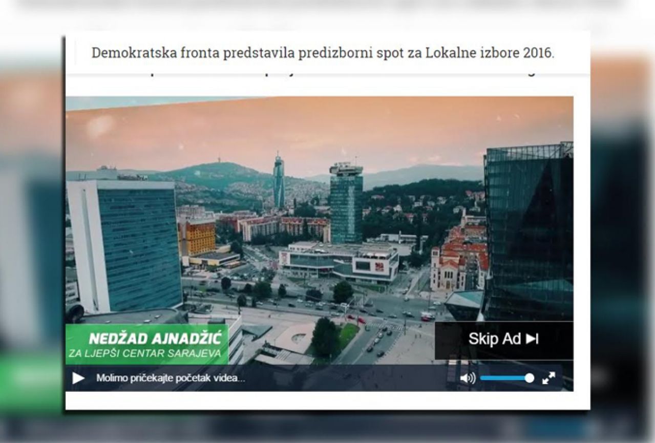 Kako SDA cilja DF-ov promotivni spot i koliko plaća za to?