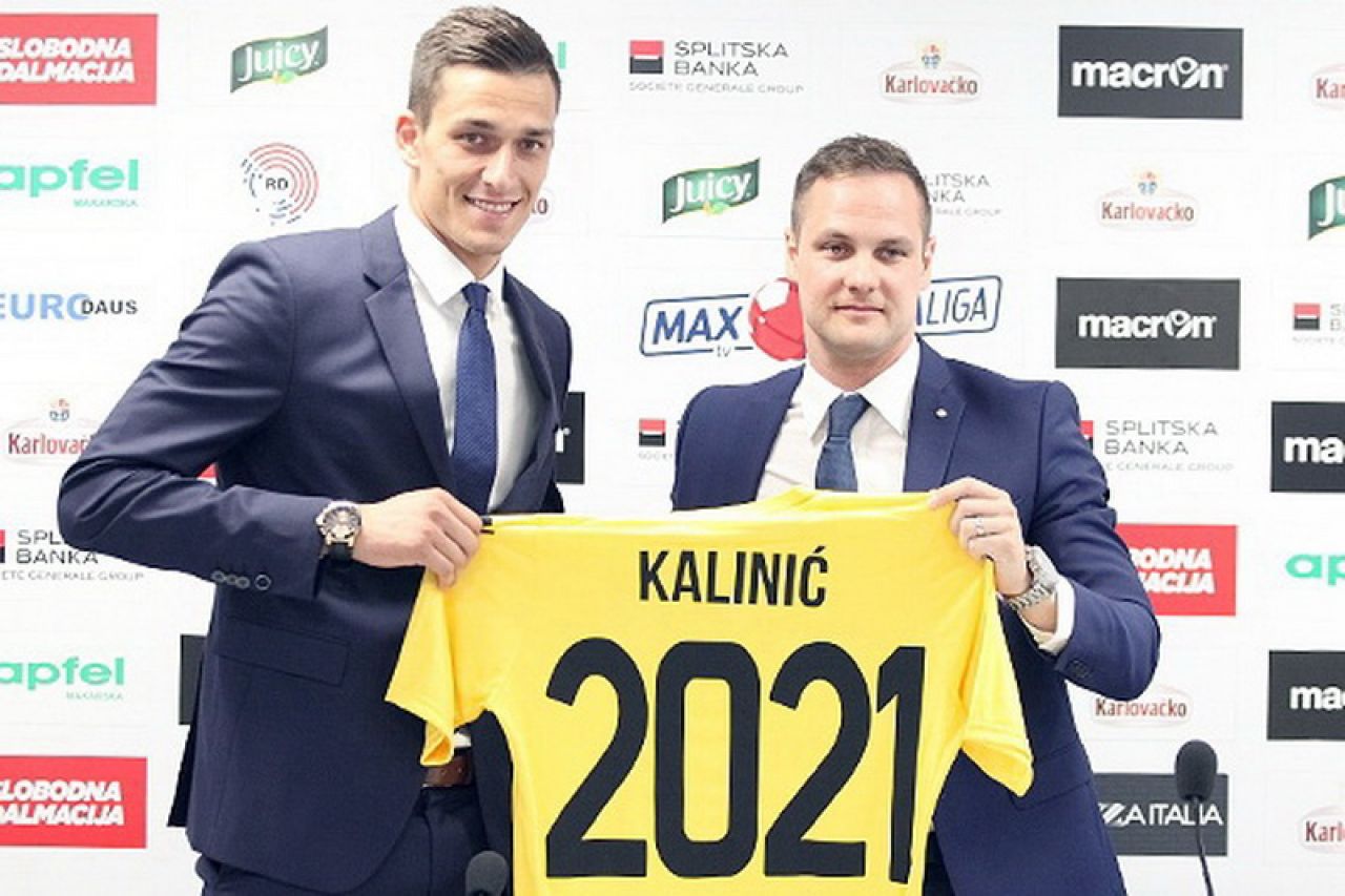 Lovre Kalinić u Hajduku do 2021. 
