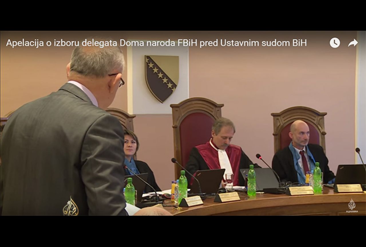 VIDEO | Izbor zastupnika u Dom naroda pred Ustavnim sudom BiH