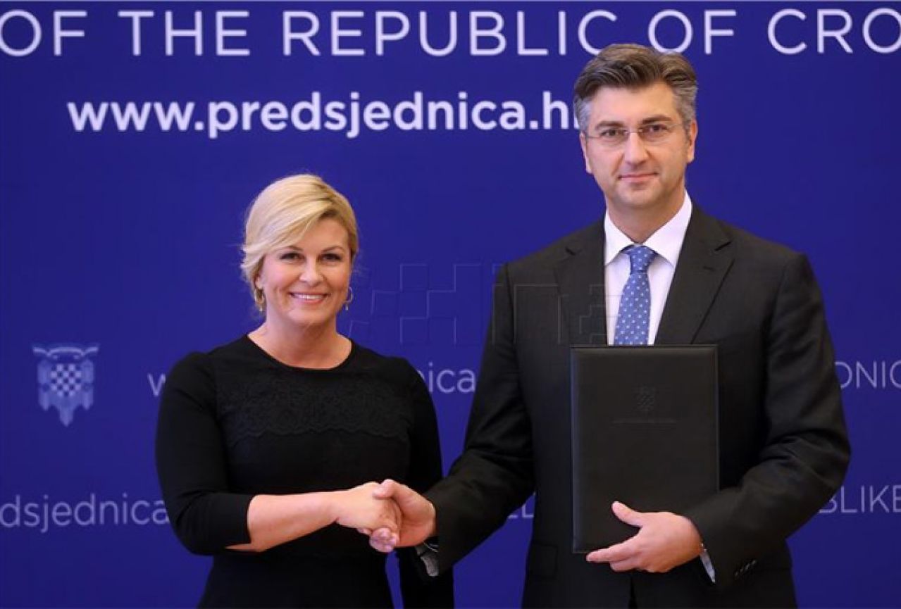 Plenković dobio mandat za sastavljanje nove Vlade
