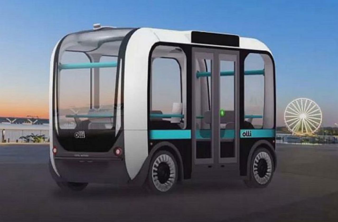 Olli je 3D isprintani minibus napravljen za 11 sati i ima funkciju autonomne vožnje