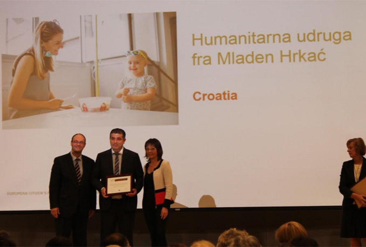 Udruga fra Mladen Hrkać primila nagradu u Europskom parlamentu