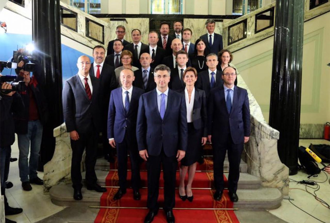 Hrvatska dobila novu Vladu na čelu sa Andrejom Plenkovićem