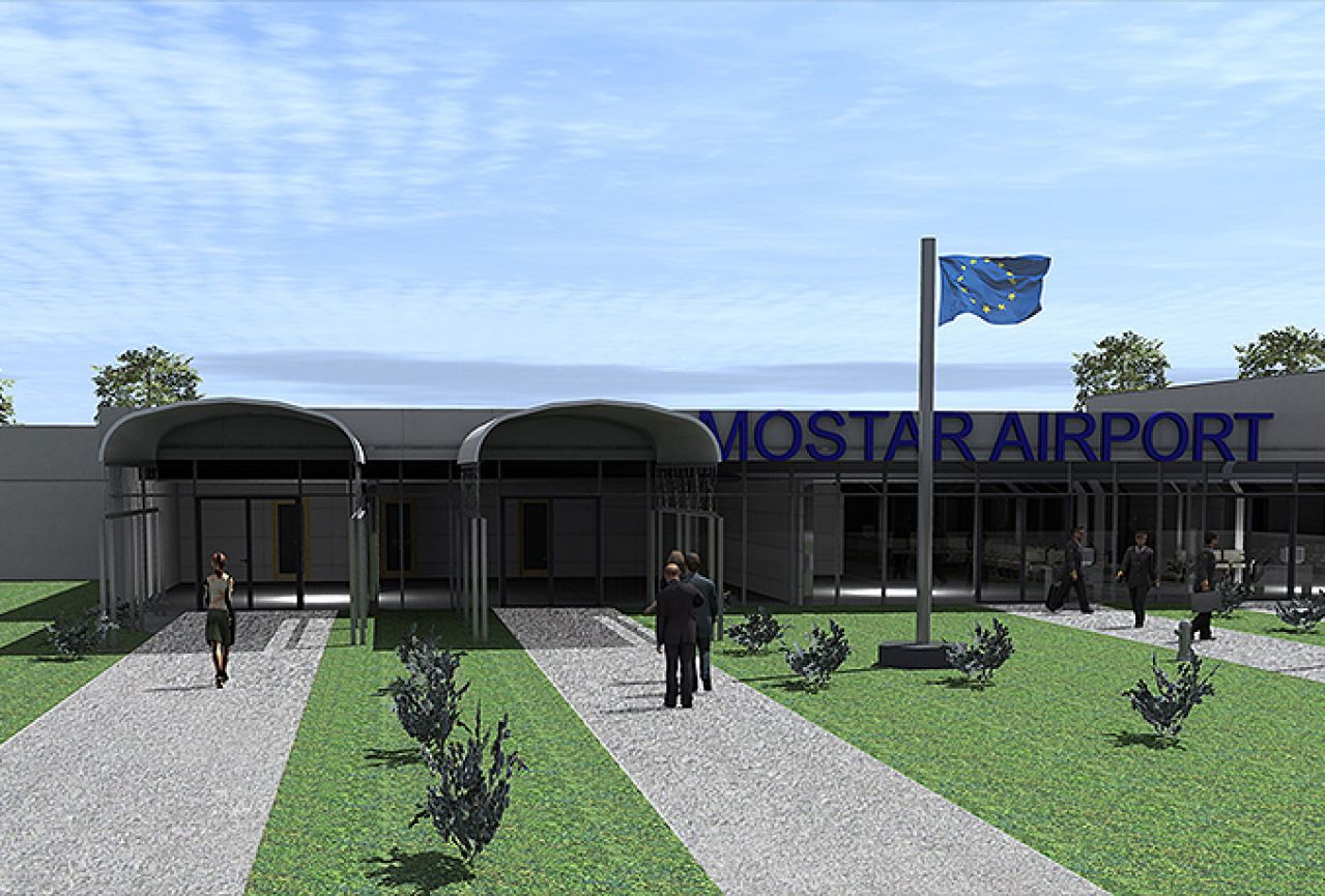 Pogledajte kako će izgledati rekonstruirana Zračna luka Mostar