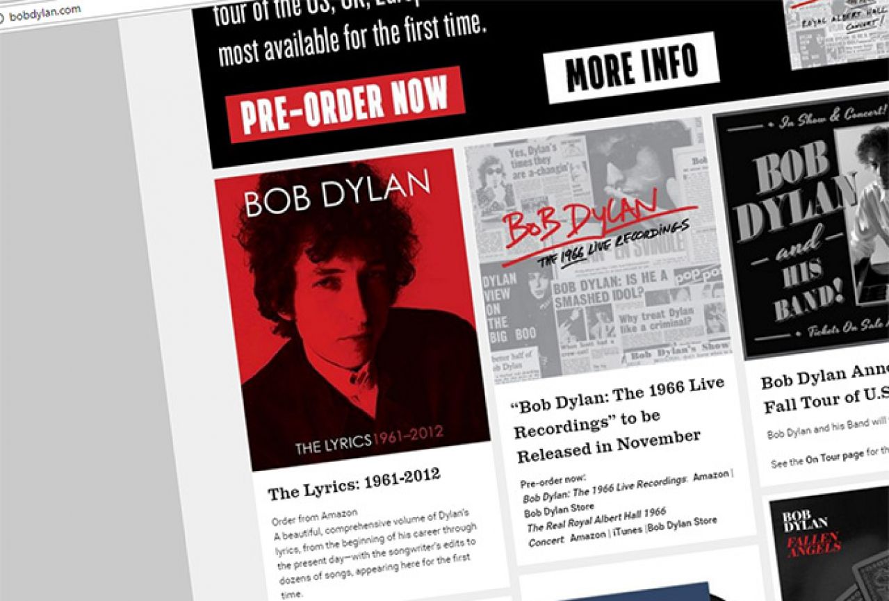 Dylan ne želi Nobela