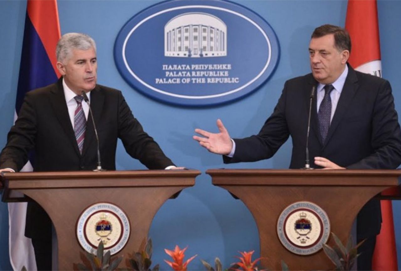 Dodik i Čović najavili još jaču suradnju i novi zakon o Ustavnom sudu