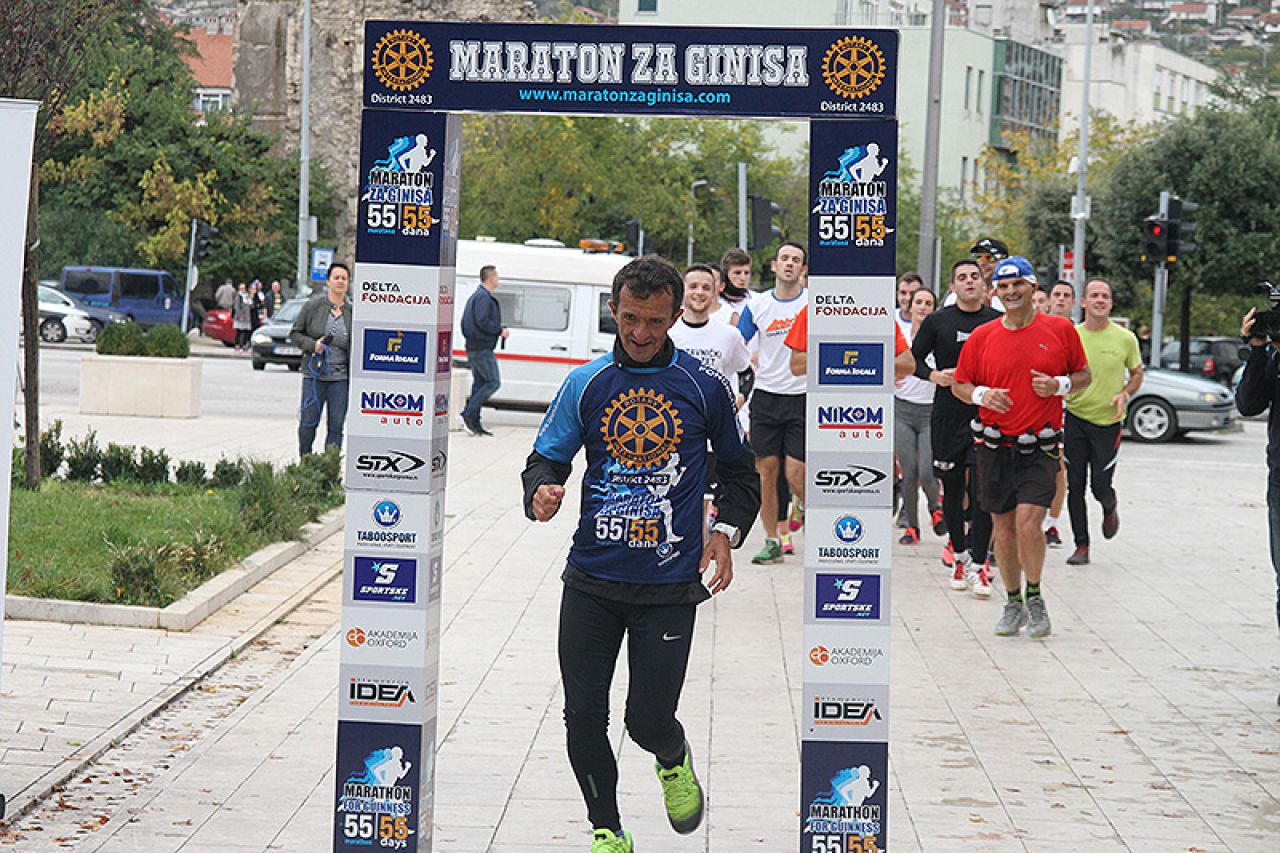 Maratonac stigao u Mostar: ‘Ovo je vrhunac svega što mogu doživjeti’