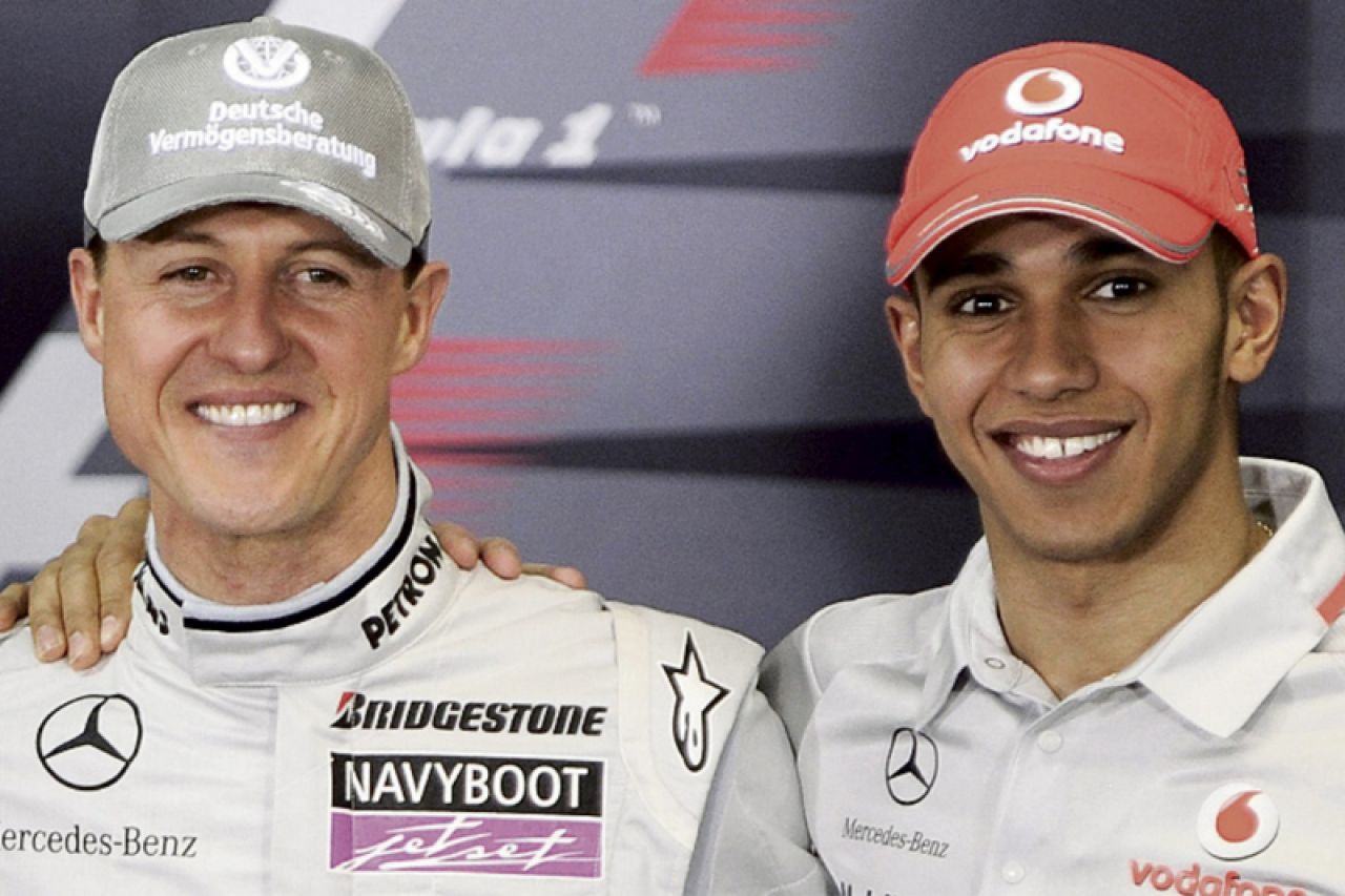 Hamilton: Schumacher se u svakoj utrci pomokrio u gaće!