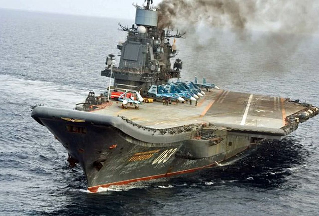Rusija otkazala punjenje gorivom u Španjolskoj ratnih brodova koji idu prema Siriji