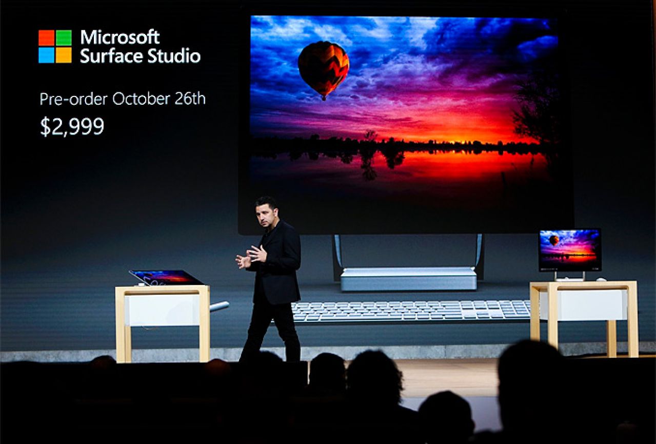Microsoft predstavio novitete: Surface Studio, Surface Book i7, Paint 3D