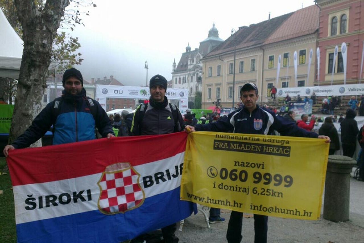 Širokobriješki maratonci na natjecanju u Ljubljani