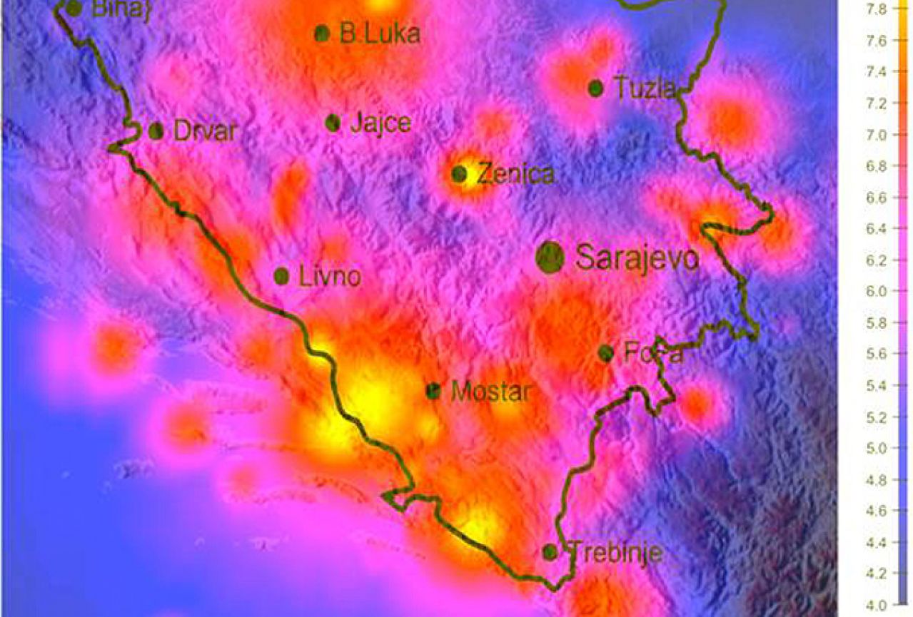 Potresi: Hercegovina će se opet tresti