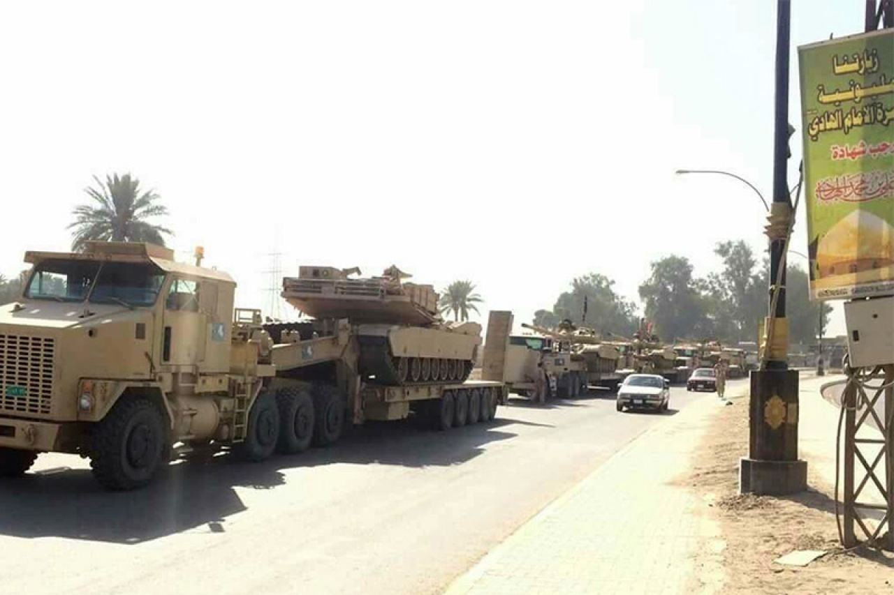 Iračke snage stale na rubu Mosula zbog lošeg vremena