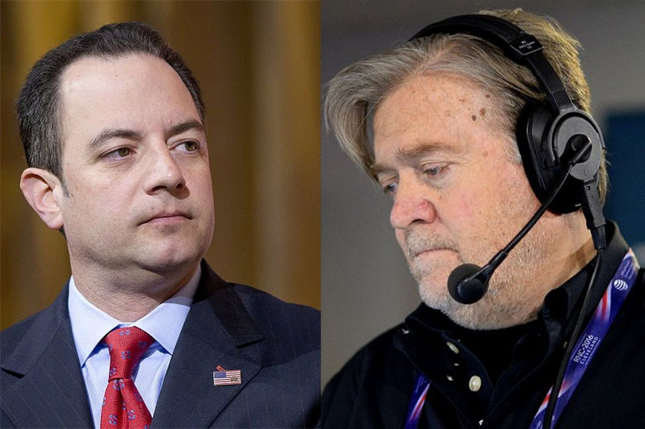 Reince Priebus i Stephen Bannon imenovani na ključne pozicije u Trumpovom uredu