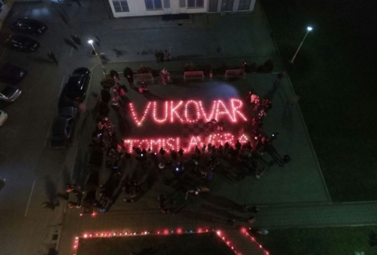 I u Tomislavgradu zasvijetilio Vukovar