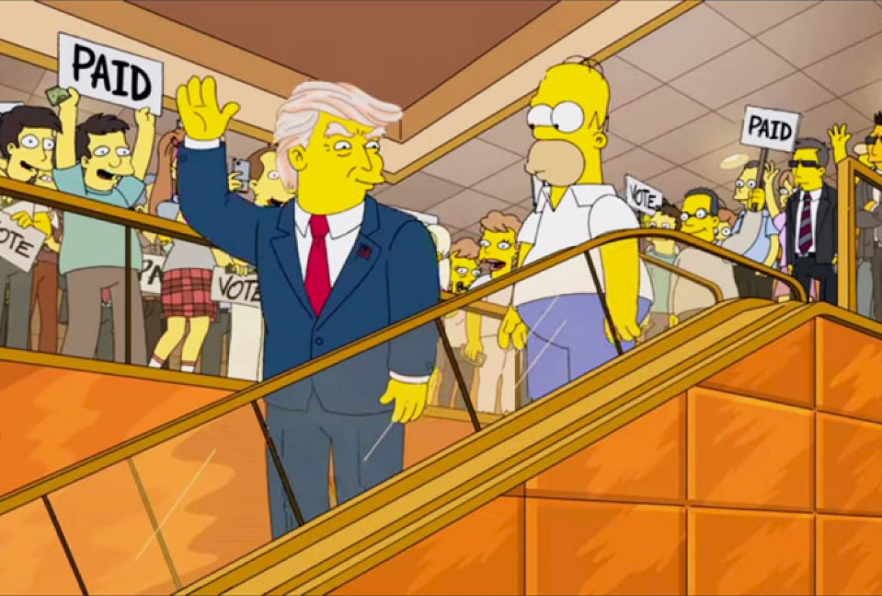 VIDEO | Simpsoni rekli što misle o Trumpu