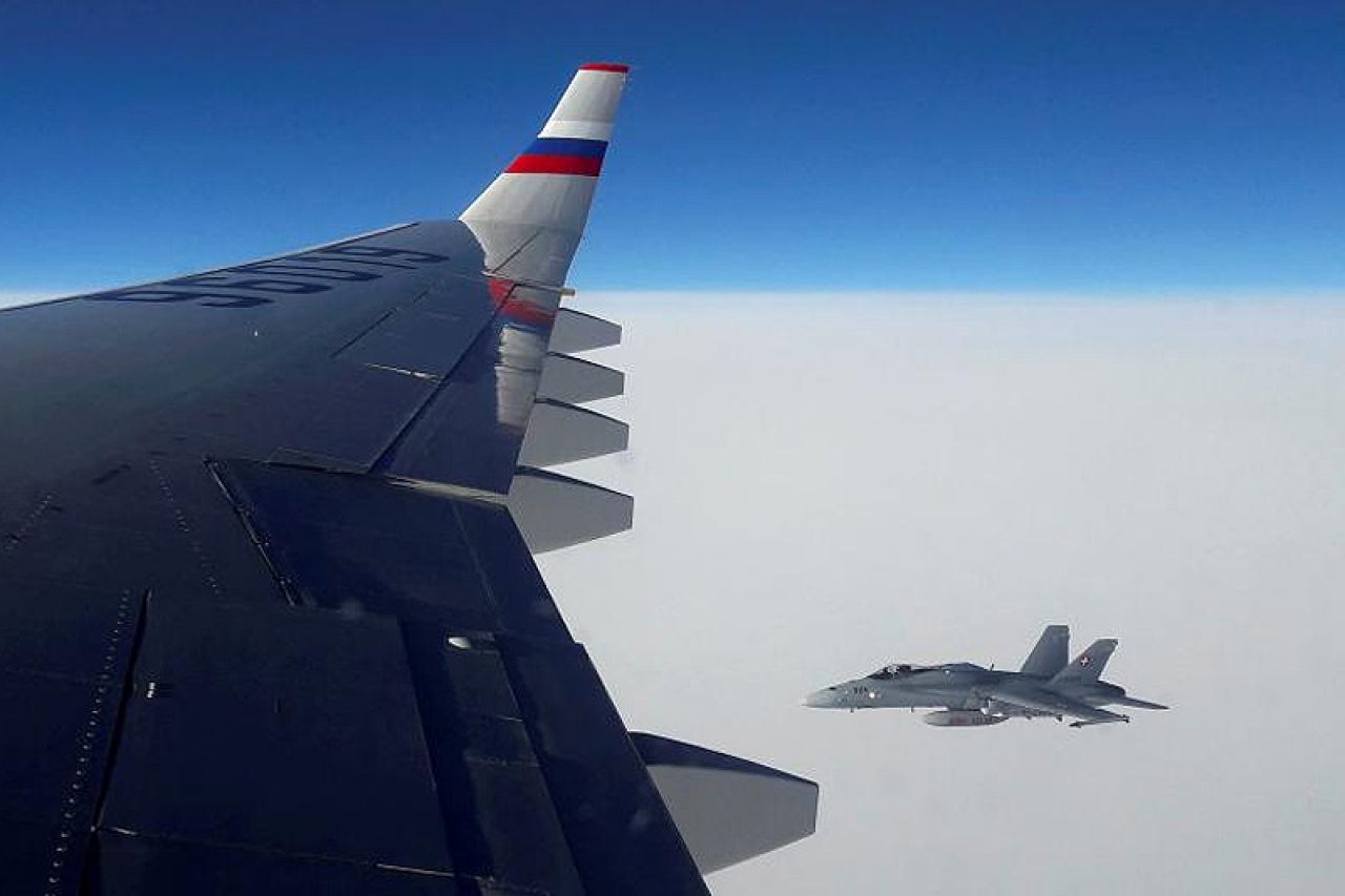 Rusi bijesni, švicarski lovci presreli Putinov predsjednički zrakoplov