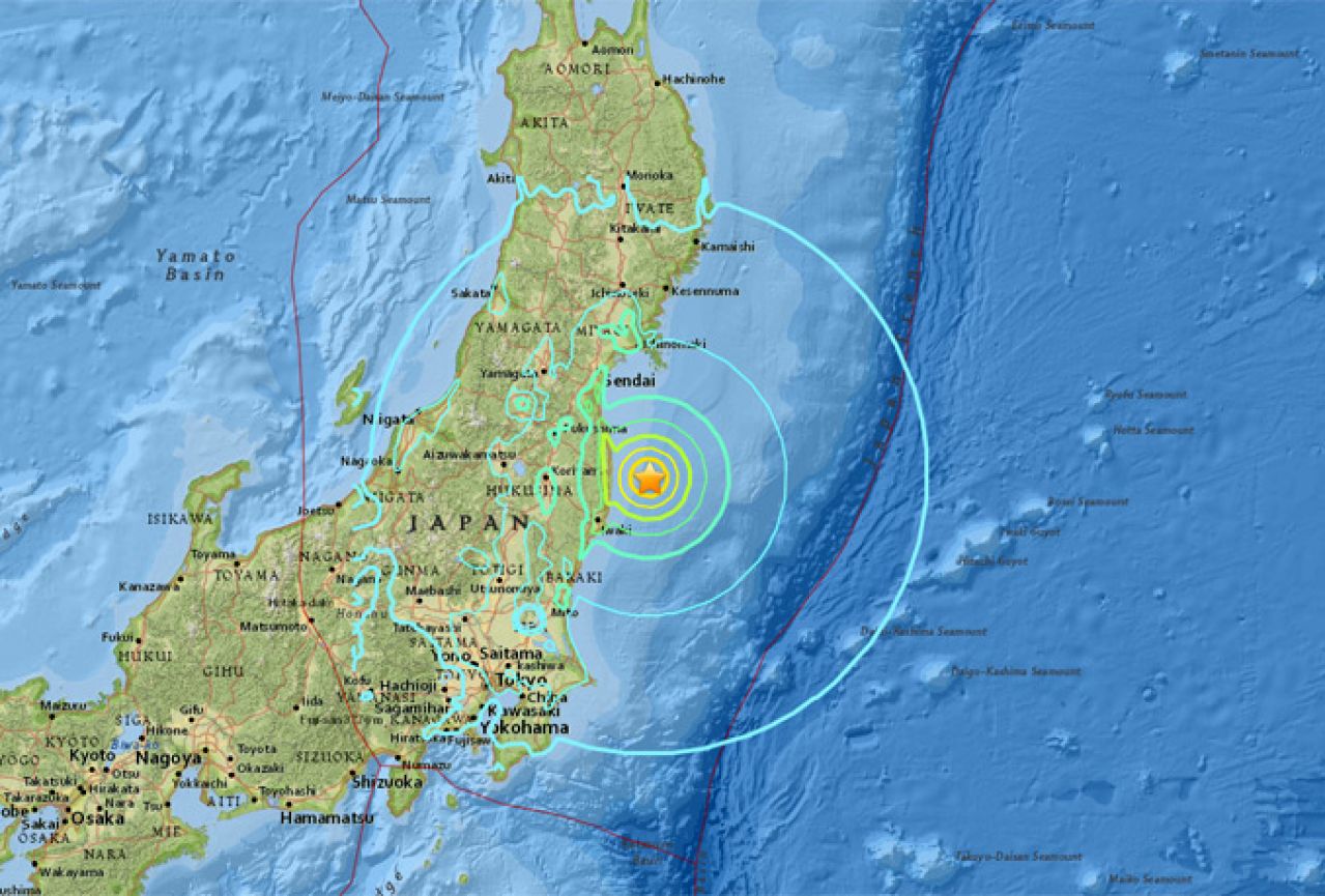  Japan: Prošla opasnost od tsunamija nakon potresa