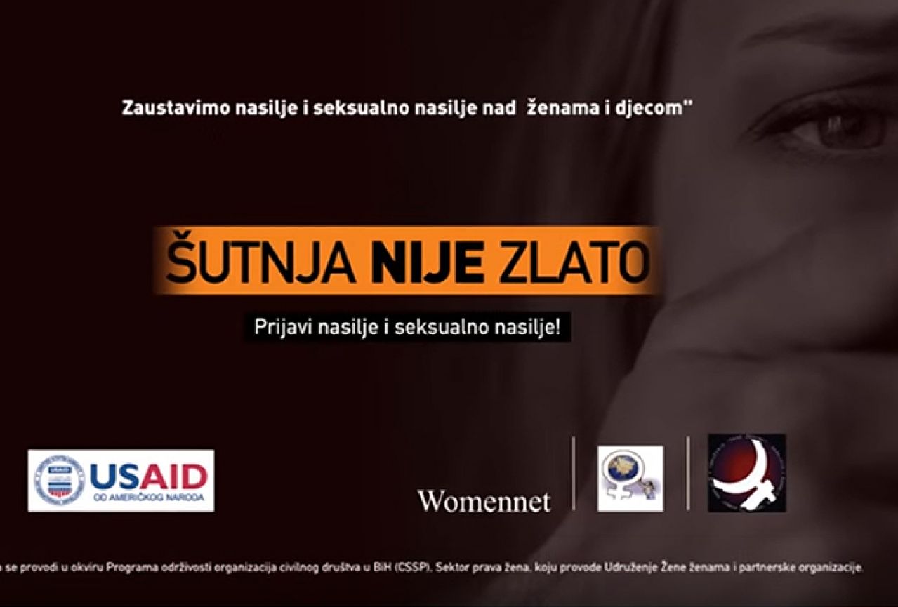 VIDEO | Početak kampanje u BiH 'Šutnja nije zlato' 