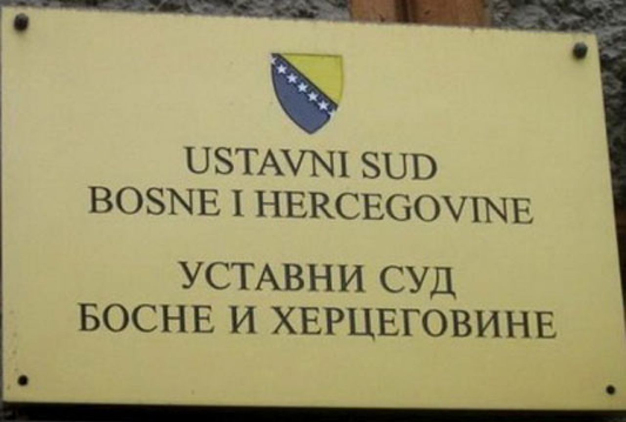 Ustavni sud BiH odbacio kao nedopuštenu apelaciju RS-a