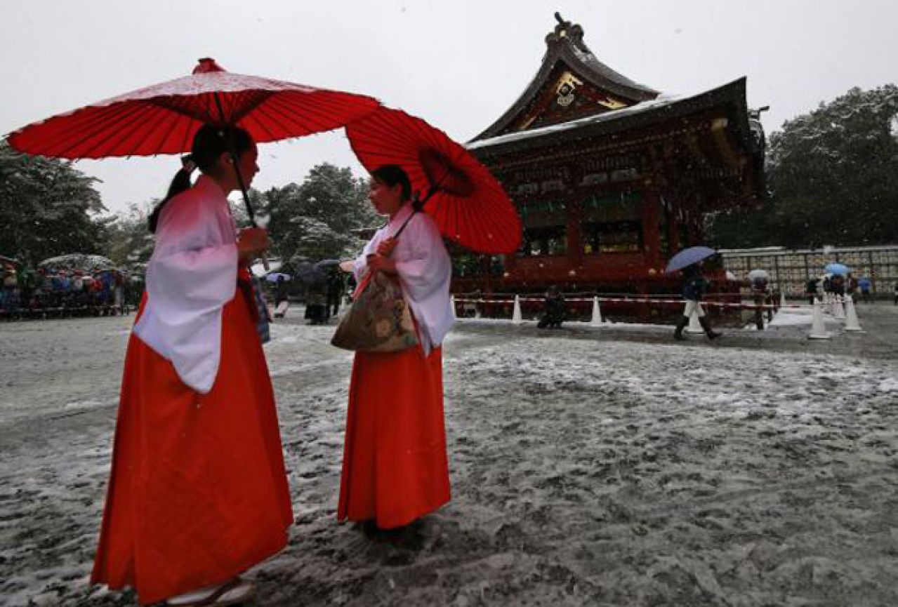 Tokio iznenadio snijeg u studenome, prvi u zadnje 54 godine
