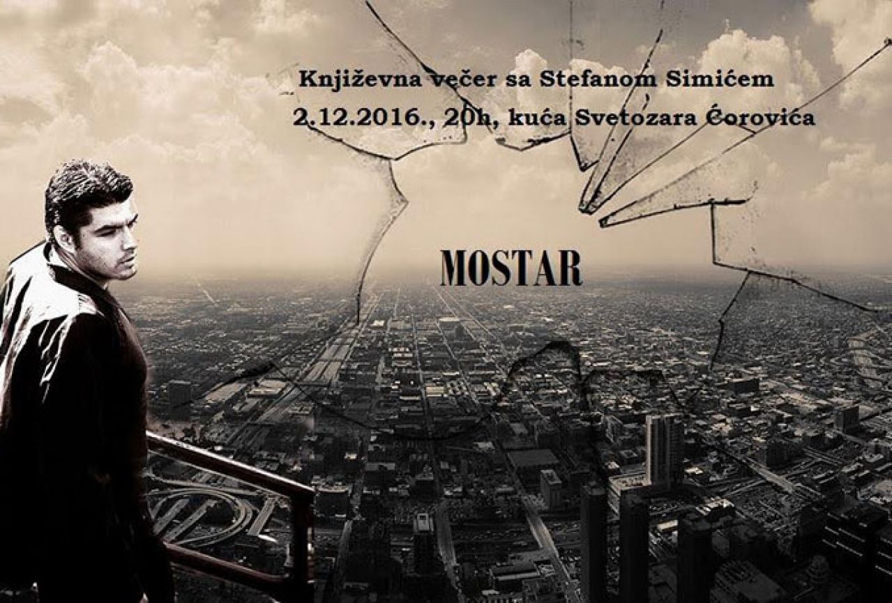 Mostar: Književna večer sa Stefanom Simićem