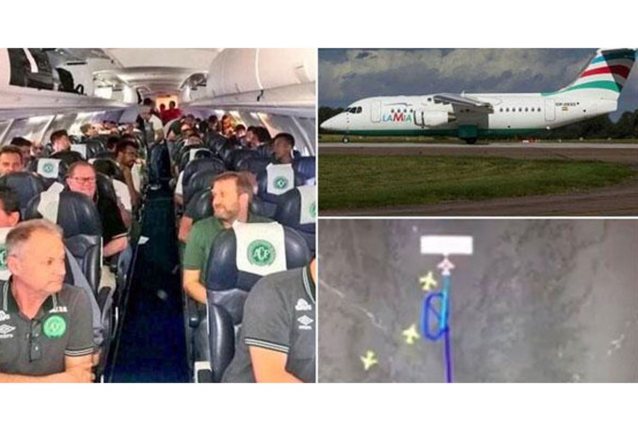 Zrakoplov s brazilskom nogometnom momčadi pao u Kolumbiji