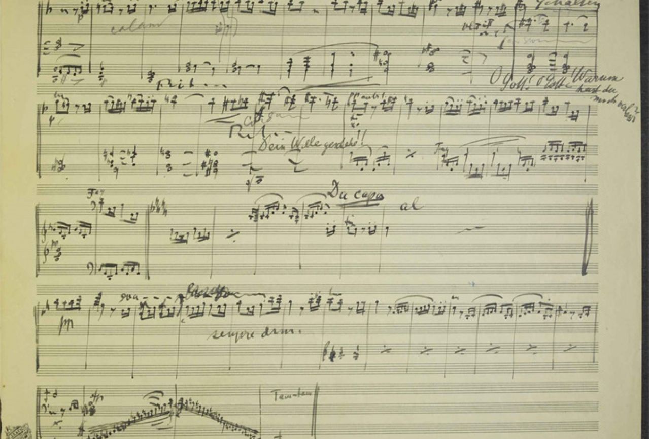 Manuskript Mahlerove simfonije prodan za više od 5,3 milijuna eura