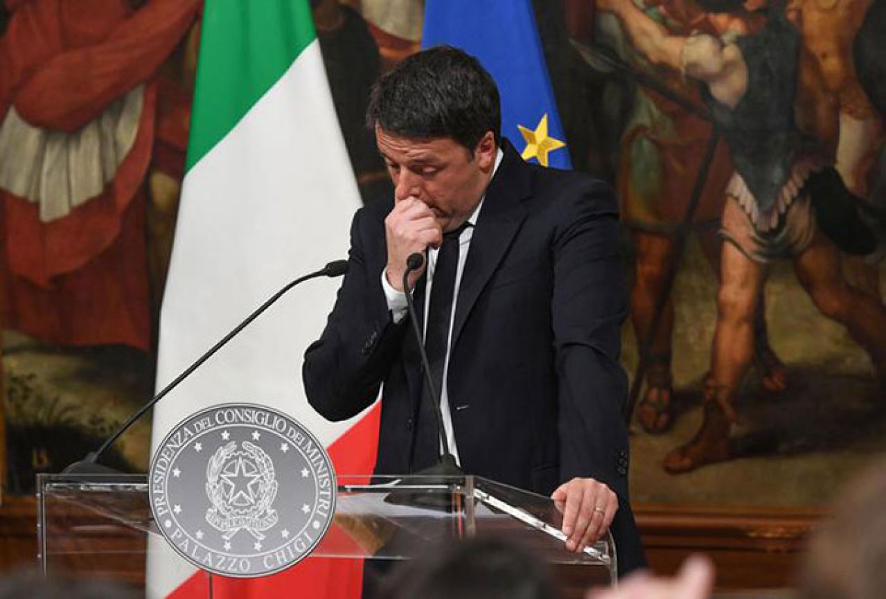 Talijanski premijer Matteo Renzi podnio ostavku