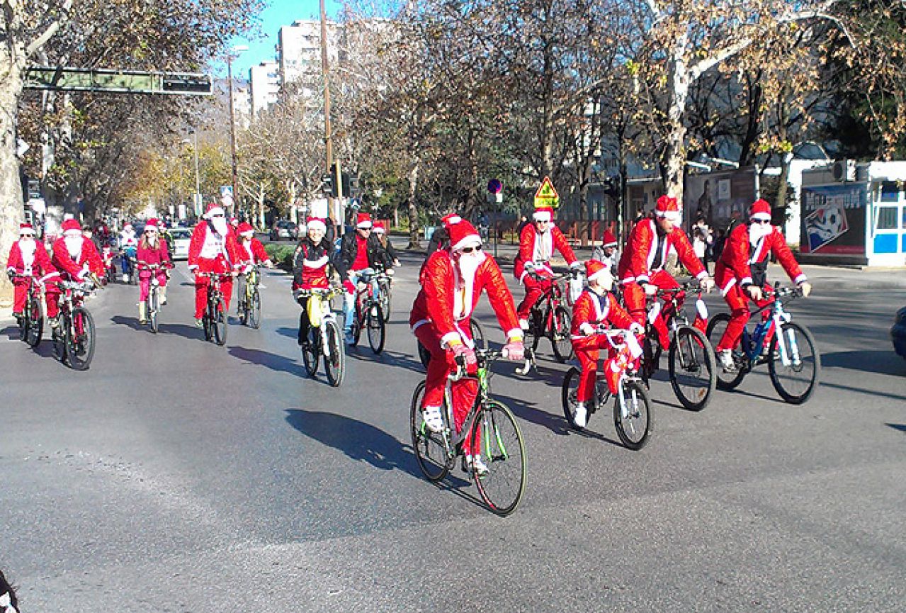 Biciklijada Djedova Božićnjaka i ove godine u Mostaru
