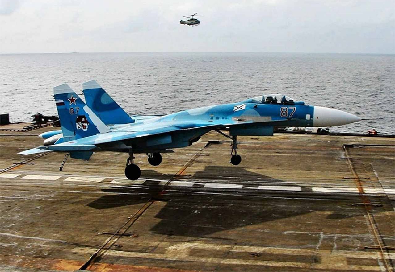 Rusi izgubili još jedan borbeni zrakoplov prilikom slijetanja na nosač ''Admiral Kuznjecov''