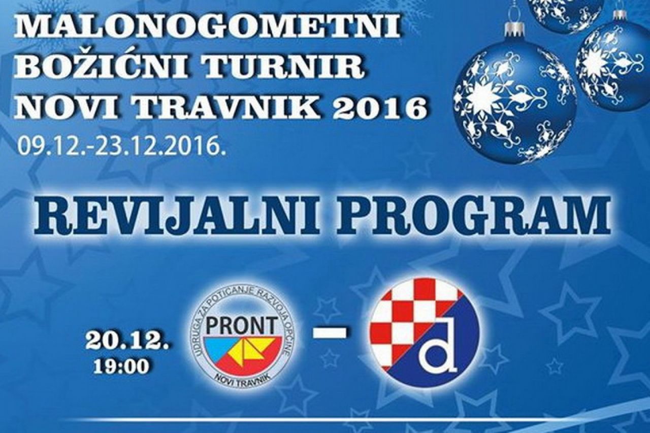 Veterani Dinama gosti Božićnog turnira u Novom Travniku