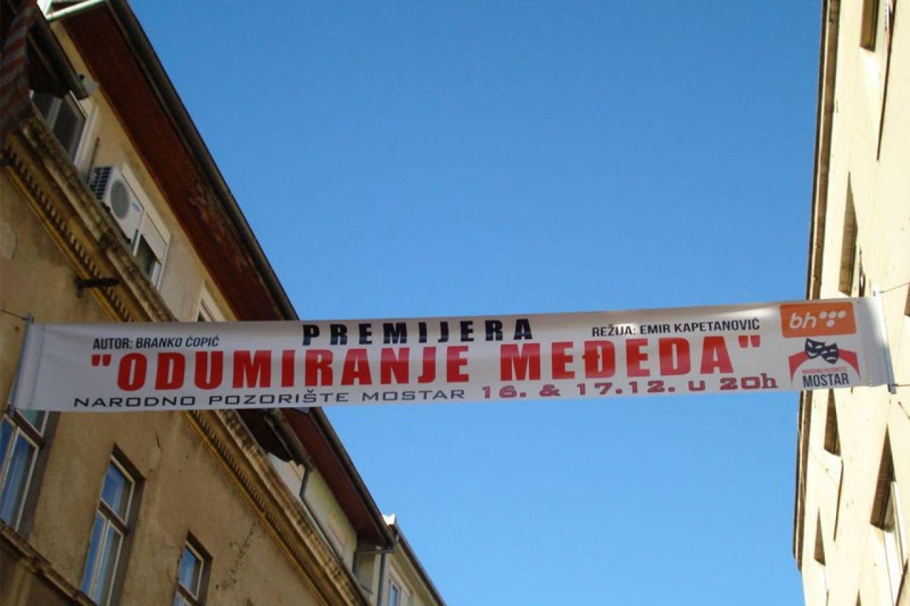 Predstava o izborima u gradu bez izbora, premijerno u Narodnom pozorištu Mostar