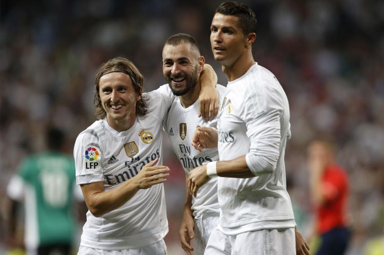 Cristiano Ronaldo, Luka Modrić i Karim Benzema propuštaju Deportivo