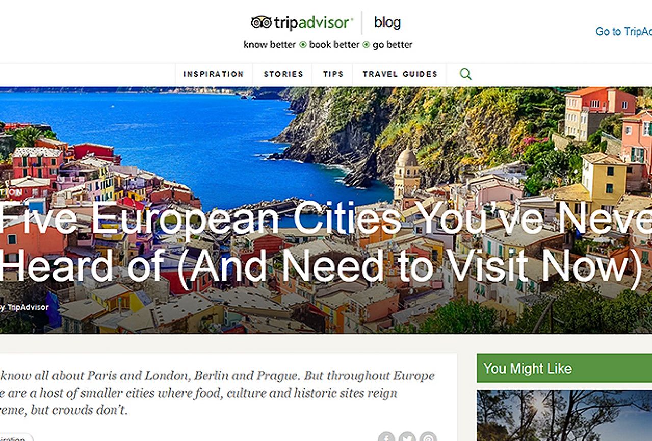 Mostar na listi europskih gradova za koje nikad niste čuli