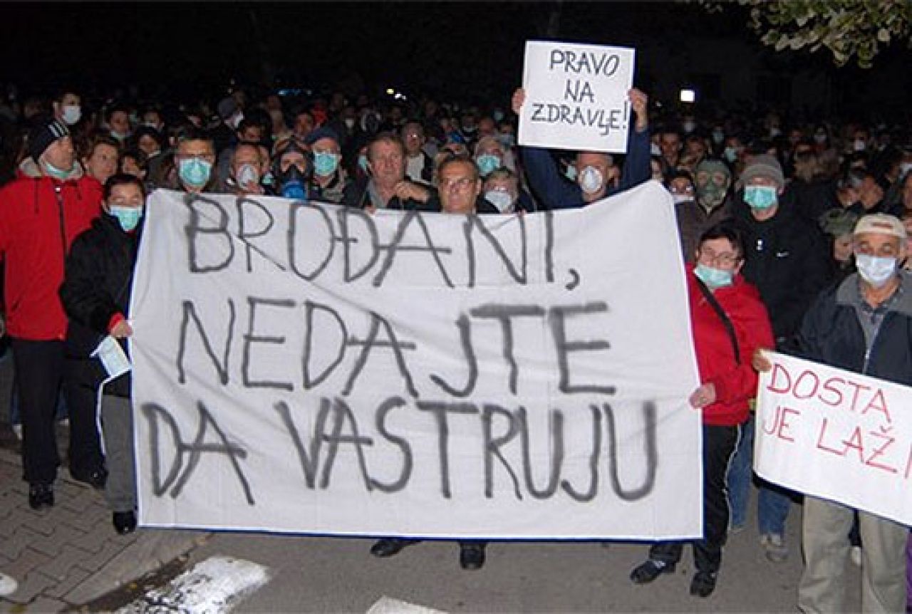 Zbog onečišćenja zraka udruge pozivaju na prosvjed uz granični prijelaz s BiH