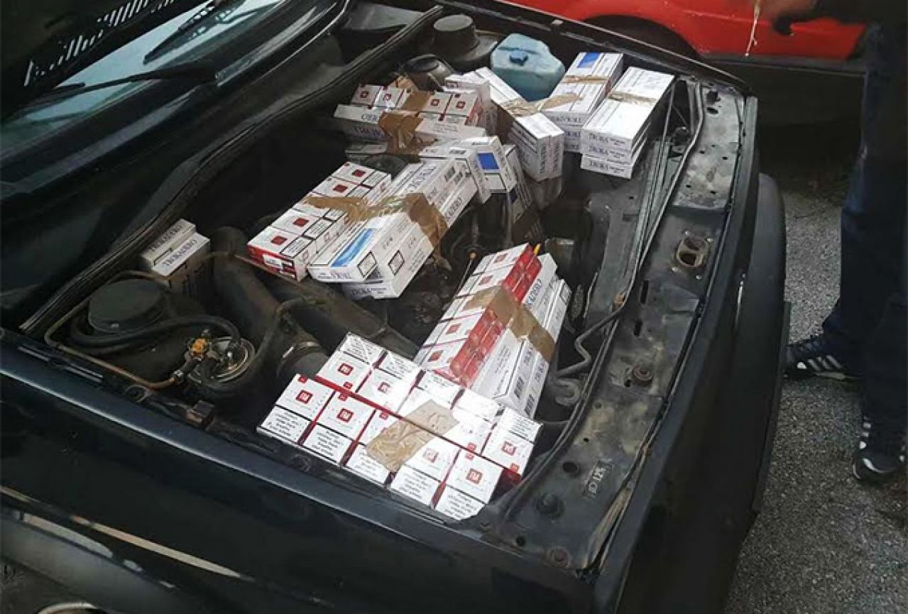 BiH: Oduzeto 1.500 kutija cigareta