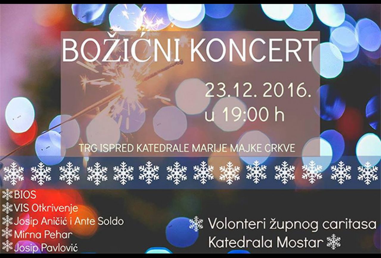 Božićni koncert volontera Caritasa