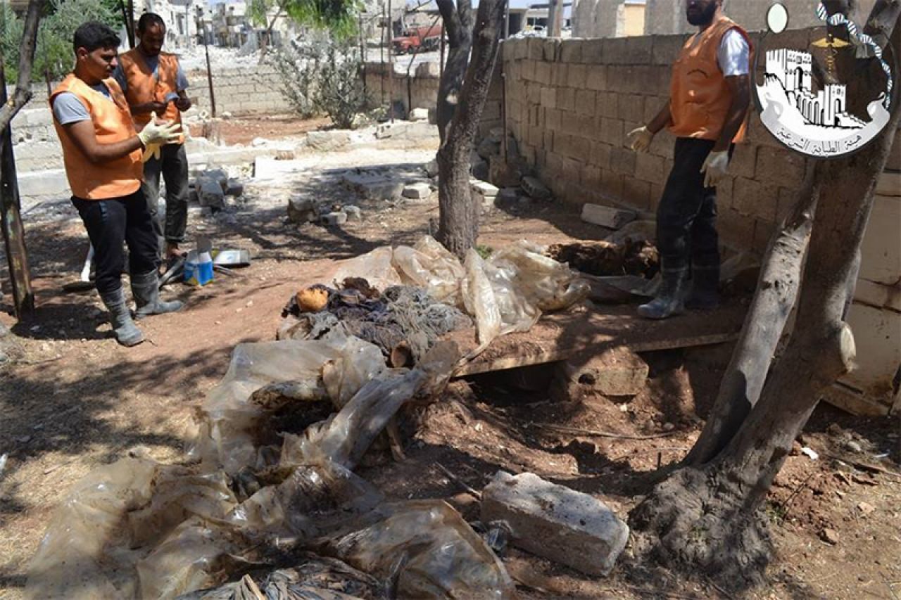 Otkrivene masovne grobnice u oslobođenim dijelovima Aleppa