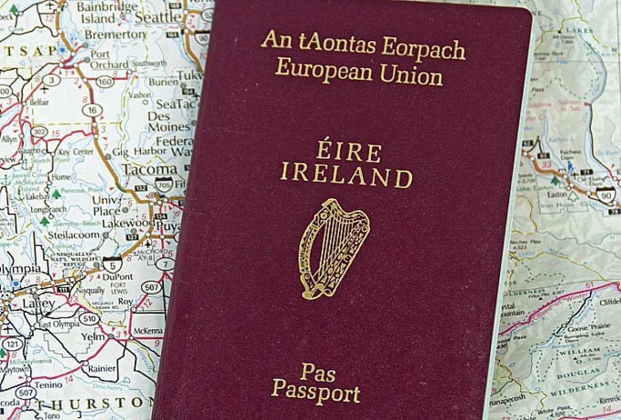 Sve više ljudi želi putovnicu Irske
