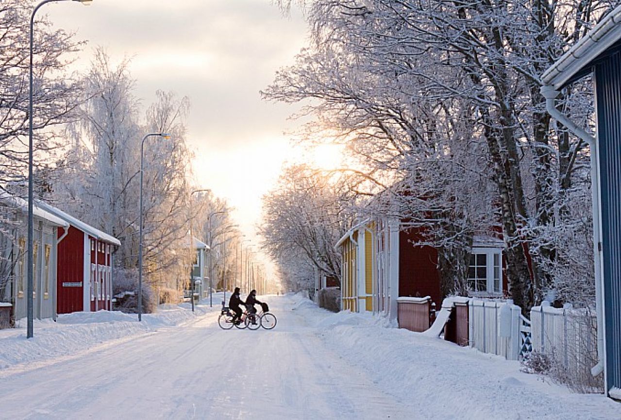 U Finskoj temperature minus 40 stupnjeva