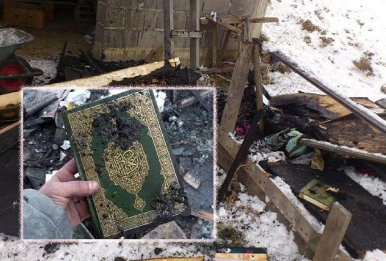 Živinice: Kuća potpuno izgorjela, samo Kur'an ostao netaknut