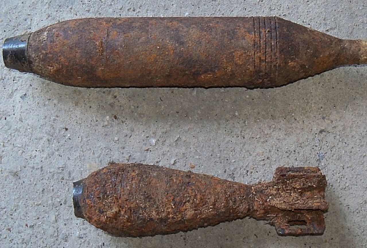 Mostar: Pronađena granata iz Drugog svjetskog rata