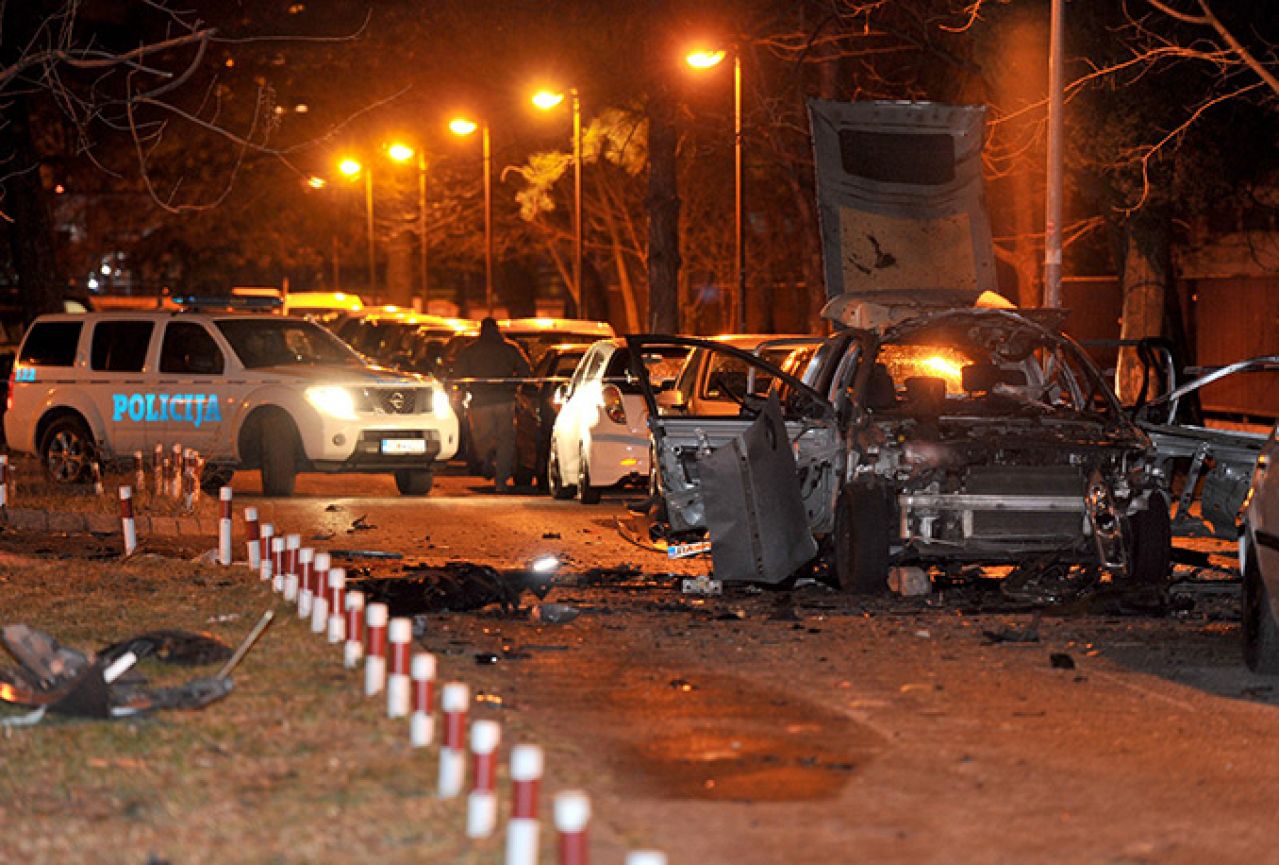 U eksploziji automobila u Podgorici poginuo 30-godišnjak, djevojci amputirana noga