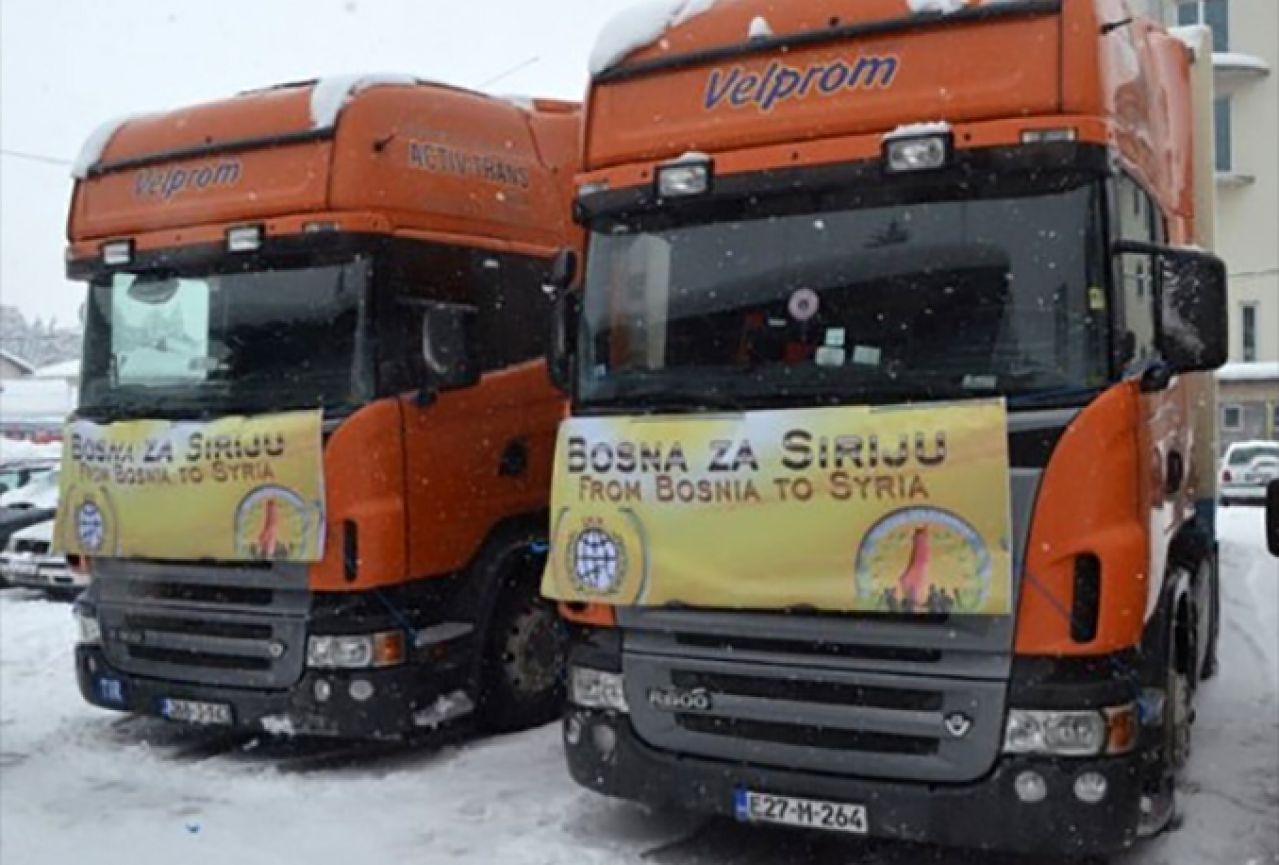 Prvi bh. i jedini europski konvoj pomoći kreće u srijedu za Siriju