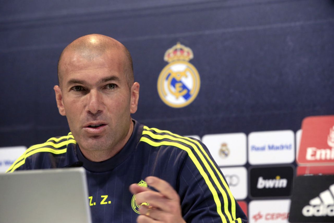 Zidane: Ja sam odgovoran, nisam zabrinut  