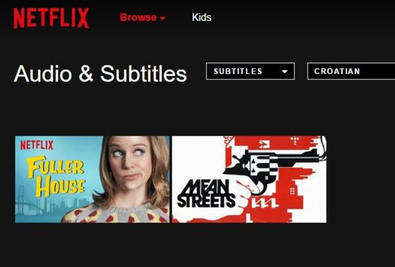 Netflix počeo dodavati titlove na hrvatsom